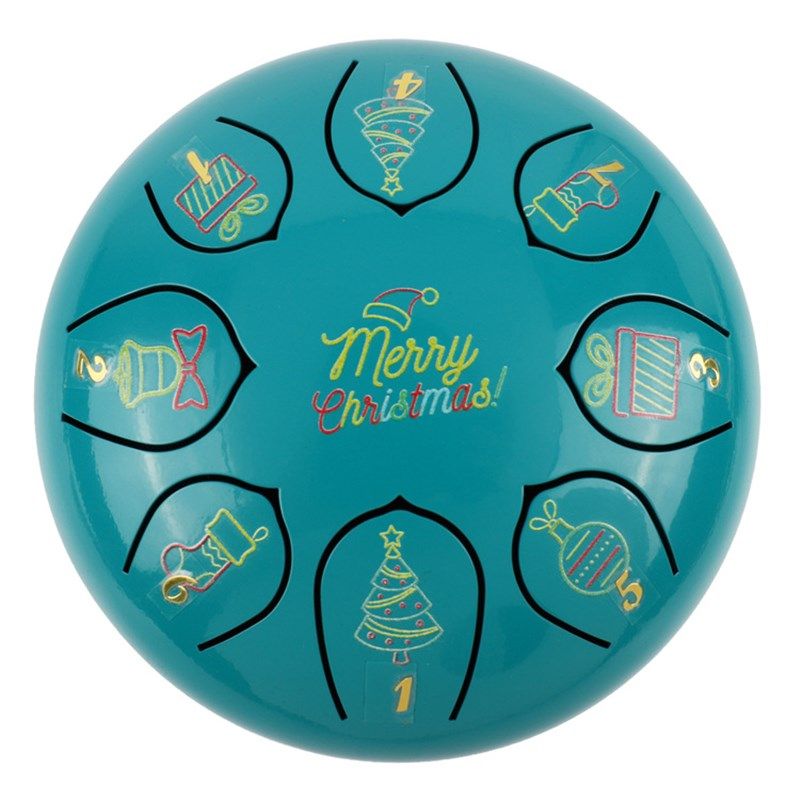 6寸8音空灵鼓 圣诞节贴纸款无忧鼓 手碟鼓 儿童乐器,乐器/吉他/钢琴/配件,空灵鼓,淘宝优惠券,粉丝福利购,淘宝优惠卷