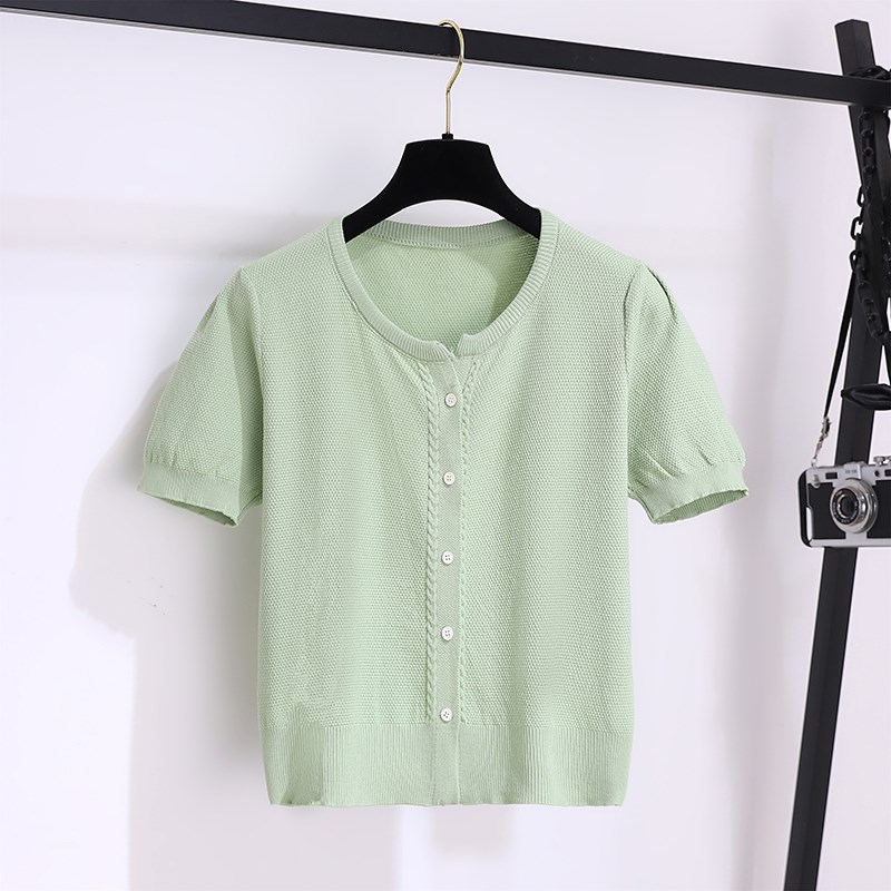 绿色碎花连衣裙女夏季2023年新款小个子温柔风茶歇法式两件套装裙