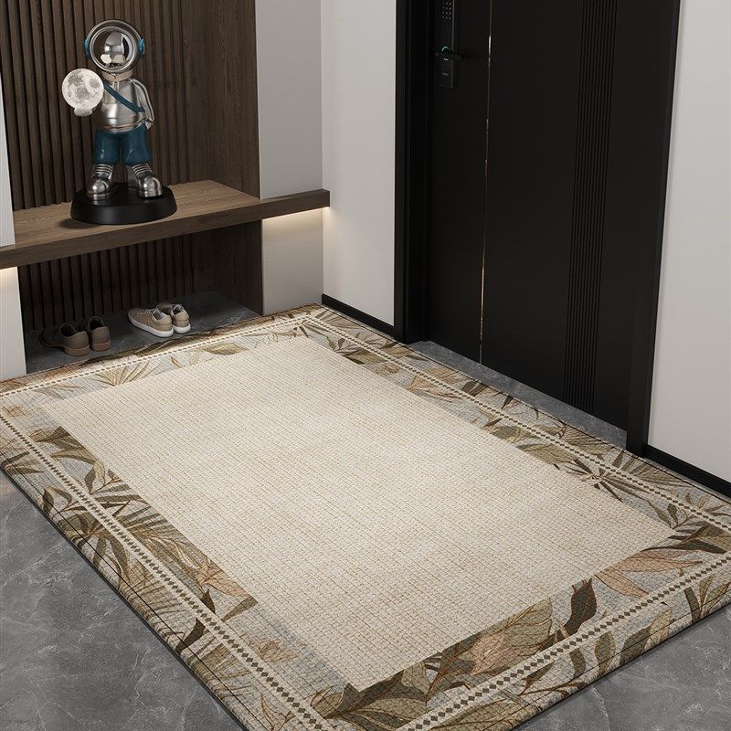 入户门地垫玄关大门口进门脚垫轻奢高级感除尘耐脏门毯可裁剪地毯