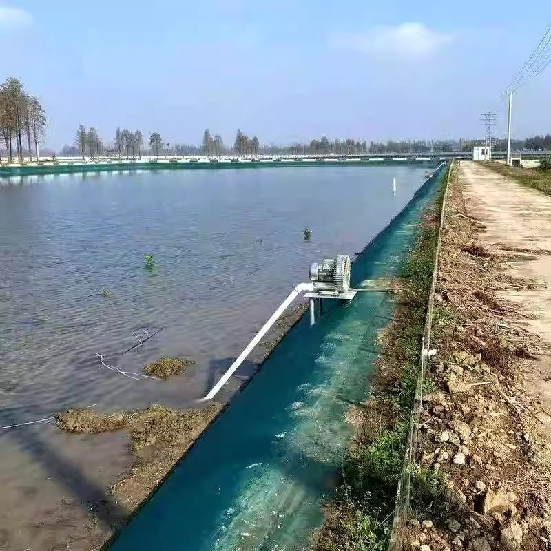 氧气泵鱼缸锦鲤沙头鱼池气盘增氧泵增氧机大气泵防水家用小型增氧