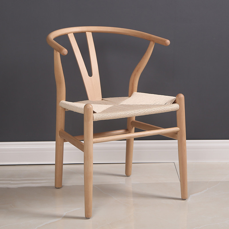 中式实木靠背高端餐椅藤编扶手椅中式咖啡椅仿古太师椅牛角椅 Y椅,住宅家具,餐椅,淘宝优惠券,粉丝福利购,淘宝优惠卷