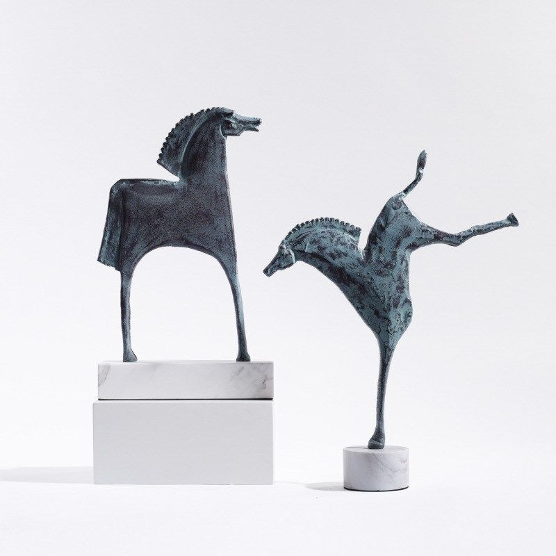 抽象唐马桌面摆设书柜办公室书房摆件中式博古架动物酒柜软装饰品,家居饰品,装饰摆件,淘宝优惠券,粉丝福利购,淘宝优惠卷