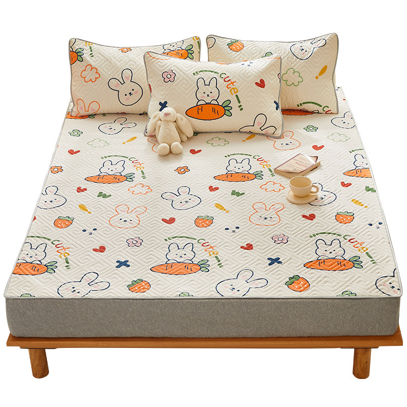 纯棉床盖单件四季通用榻榻米垫子防滑不跑床的夹棉全棉床单三件套,床上用品,床盖,淘宝优惠券,粉丝福利购,淘宝优惠卷