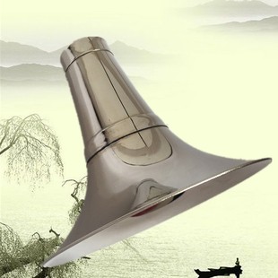 加厚纯铜加箍碗唢呐碗 喇叭碗 大G A B 升C D降E小F调镀白碗