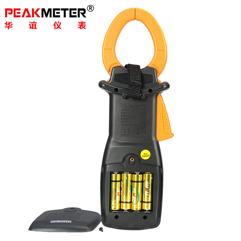 华谊MS2203/MS2205电压表功率测量仪数字钳形功率计三相功率表