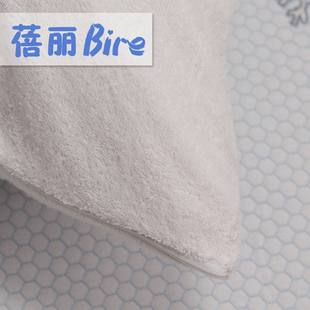 舒眠毛巾布防水枕套 一对 防头油枕头保护套罩 单只