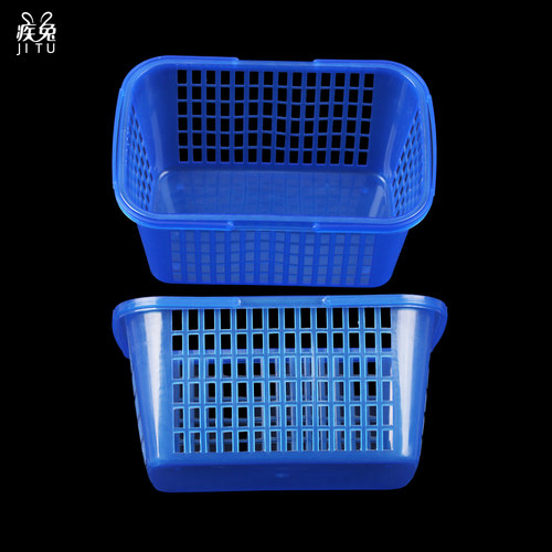 3斤装水果塑料小篮筐30个包邮杨梅草莓采摘手提篮子