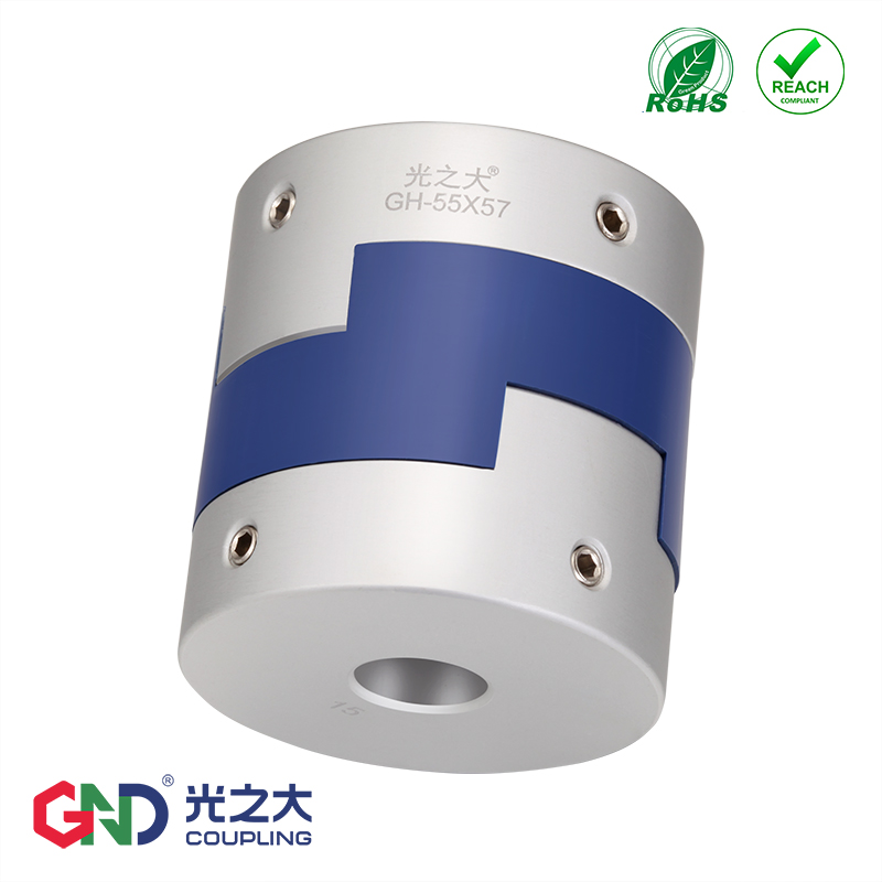 铝合金十字滑块联轴器大扭矩伺服马达车床滚珠丝杆电机连轴器GH