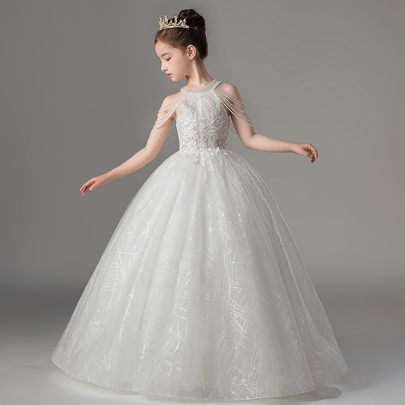 儿童礼服高端女童公主裙生日花童婚纱小女孩主持人走秀钢琴演出服,童装/婴儿装/亲子装,儿童礼服,淘宝优惠券,粉丝福利购,淘宝优惠卷