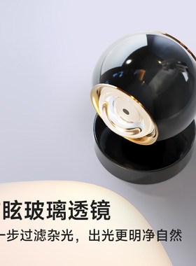 柏丁 轻奢卧室床头壁灯墙灯2025年新款 意式高级感客厅聚光壁挂灯