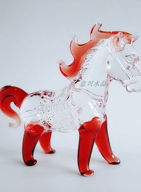 包邮水晶生肖全家福公司礼品鼠牛虎兔龙蛇马羊猴鸡狗客厅酒柜装饰