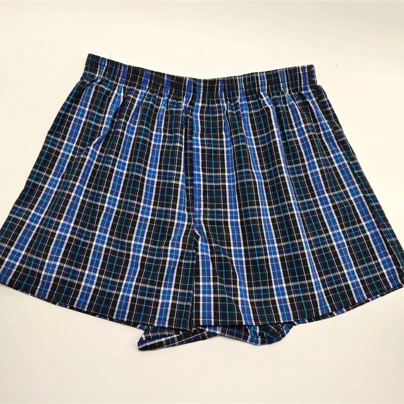 青年格子透气家居四短睡裤平角裤舒适男阿罗裤内裤阿罗裤大码男裤,女士内衣/男士内衣/家居服,男阿罗裤,淘宝优惠券,粉丝福利购,淘宝优惠卷