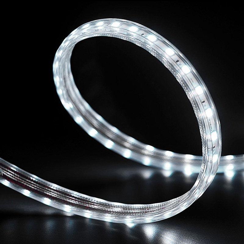 阳光照明led灯带客厅吊顶七彩线灯超亮双排灯带高亮贴片220v软灯,家装灯饰光源,室外LED灯带,淘宝优惠券,粉丝福利购,淘宝优惠卷