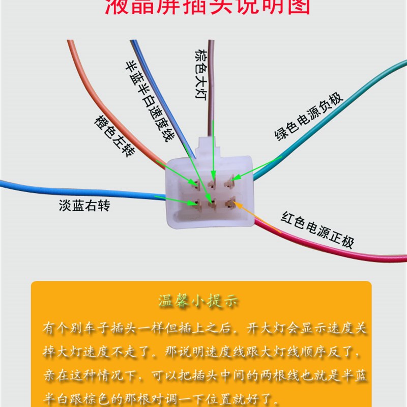 雅迪X战警电动车液晶仪表盘总成数显电子码表里程表电村表60V72V
