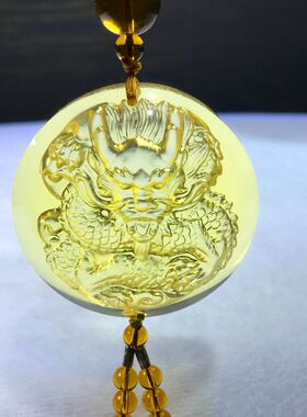 高档琉璃龙汽车挂件车内吊饰品男士E车载后视镜吊坠女车用车上挂
