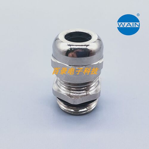 WAIN唯恩重载连接器WNA-M16 金属电缆防水接头 接线锁紧接头 哈丁
