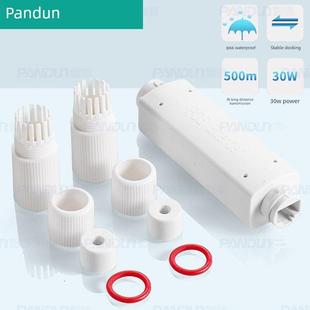 48VPOE串联一分一中继器POE交换机监控专用摄像头延长器网络供电