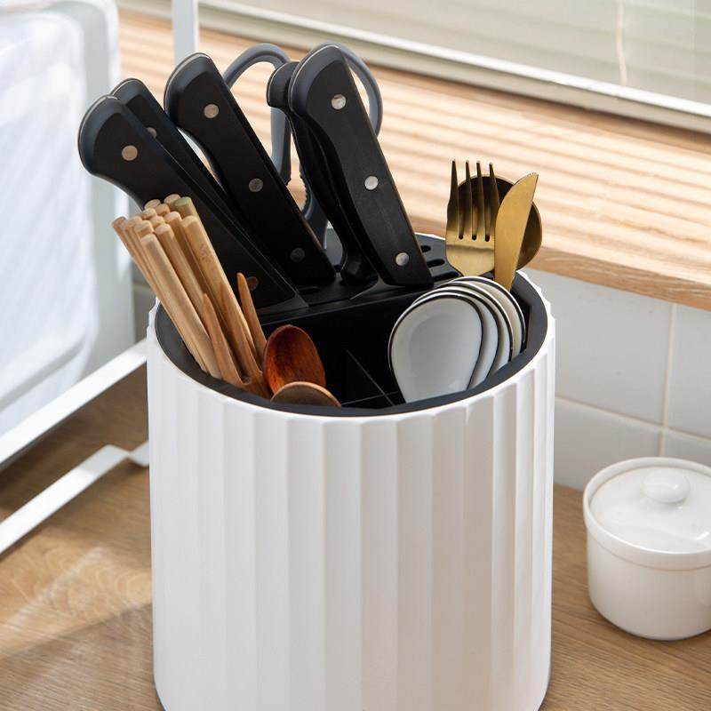 物鸣厨房旋转刀架台面多功能筷子筒一体收纳盒家用菜刀架子置物架,3C数码配件,USB多功能数码宝,淘宝优惠券,粉丝福利购,淘宝优惠卷