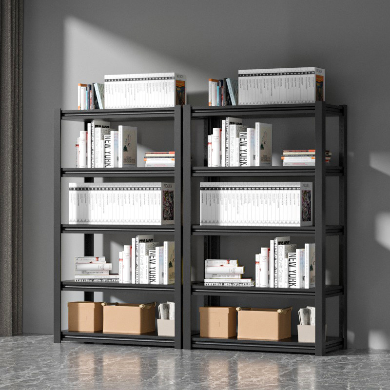 家用货架置物架多层落地仓库阳台置物架杂物间商用超市钢制展示架