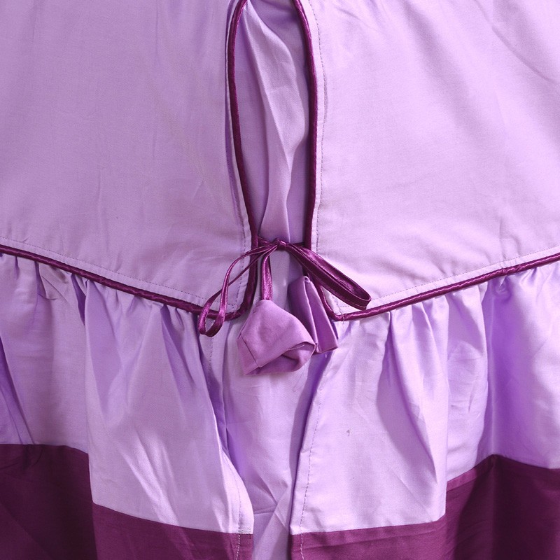 韩式全棉床裙单件纯棉三件套被单床罩1.8m2米1.5床垫保护床套防滑