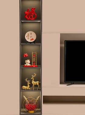 乔迁新居布置酒柜玄关家居装饰用品搬家入宅礼物仪式用品全套2024