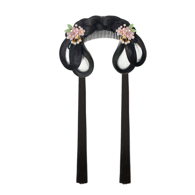 古风汉服假发包儿童假发头饰一体式懒人排梳假发女童造型发髻发饰,美发护发/假发,发包/丸子,淘宝优惠券,粉丝福利购,淘宝优惠卷