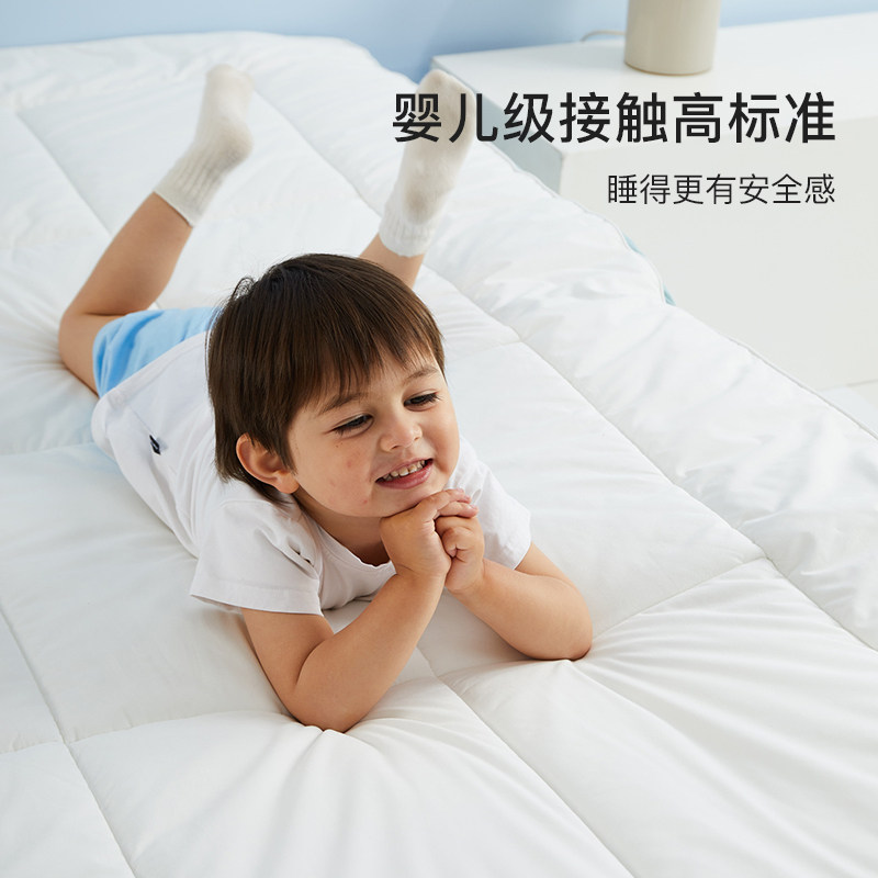 舒飘儿儿童家用防螨床垫保护垫厚床褥学生宿舍抗菌床褥垫子可水洗,婴童用品,婴童床垫,淘宝优惠券,粉丝福利购,淘宝优惠卷