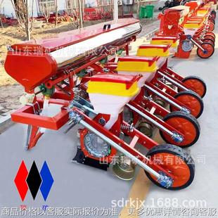 现货供应玉米大豆花生播种机悬浮式 玉米精播机农用黄豆种植机