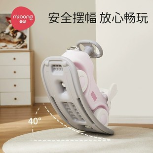 曼龙摇摇马溜溜车四合一周岁礼物宝宝小木马儿童摇摇车婴儿玩具