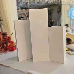 新款 饰铁艺方柱路引方形甜品台婚礼现场迎宾区 厂促新款 婚庆布置装