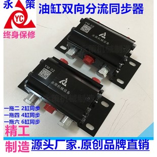 1分六 油缸双向同步马达 1分4 齿轮分流马达 双向平衡控制器 1分2