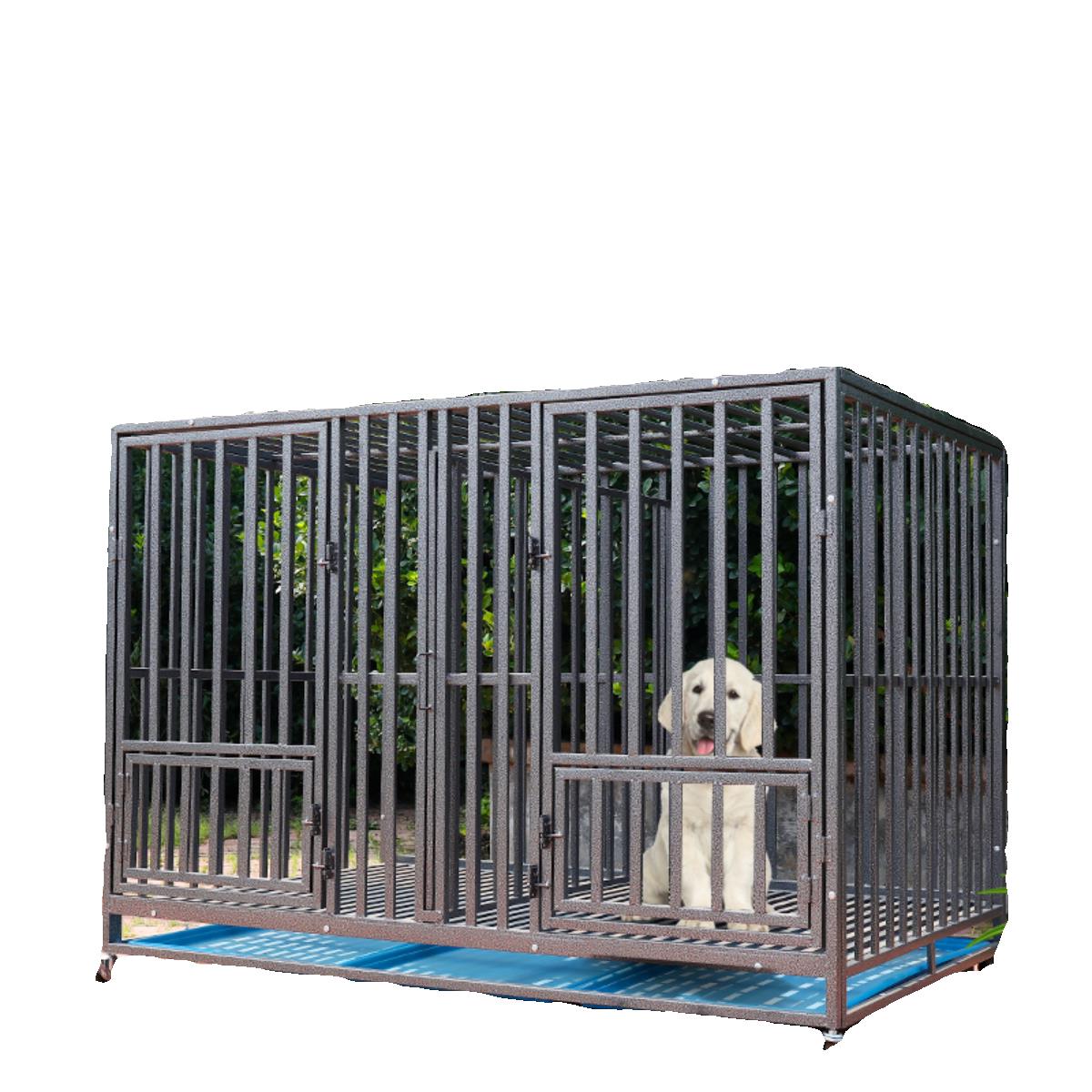 狗笼子大型犬特大号金毛犬拉布拉多阿拉斯加狗笼多功能宠物子母笼