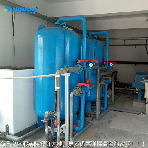 重力无阀过滤石英器砂过滤器多介质过滤备器厂污IBI水处理设家直