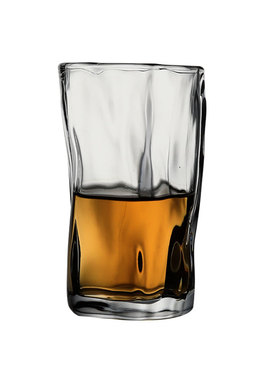 波浪泡泡杯 深几许 南湖平中古杯水晶玻璃威士忌酒杯精酿啤酒杯