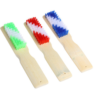 刷子地板刷 刷子清洁刷洗衣刷洗鞋 竹制鞋 刷家用加厚长柄硬毛不伤鞋