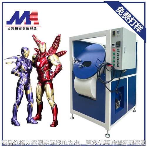 手办自动炒货机 小型玩具烤漆机 摆件喷涂机 滚喷设备