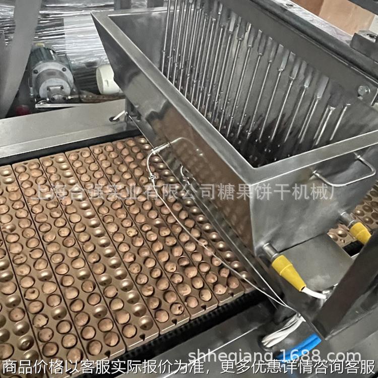 爆米花巧克力注芯生产线 全自动饼干注芯机 饼干机械厂家