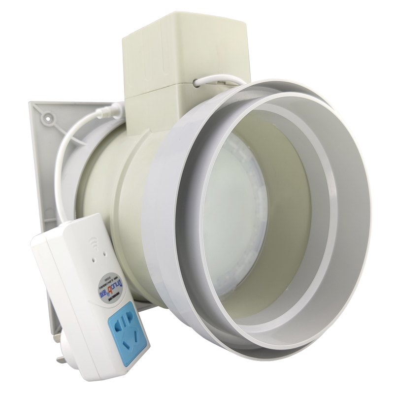 电动止逆家用油烟机智能止回公共烟道110 10 20VC管止烟