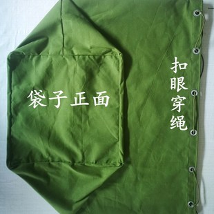 加厚特大号大袋子帆布快递袋物流包裹大布袋搬家袋麻袋包装袋四方