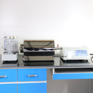 煤炭全自动硫含量分体定硫仪汉字测硫仪快速智能测定触控检测设备