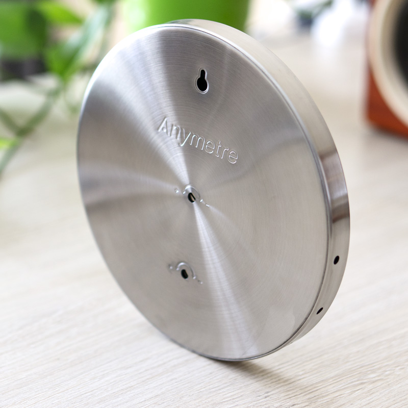 美德时TH2F不锈钢温湿度计室内家用高精度大棚工业温度计湿度计