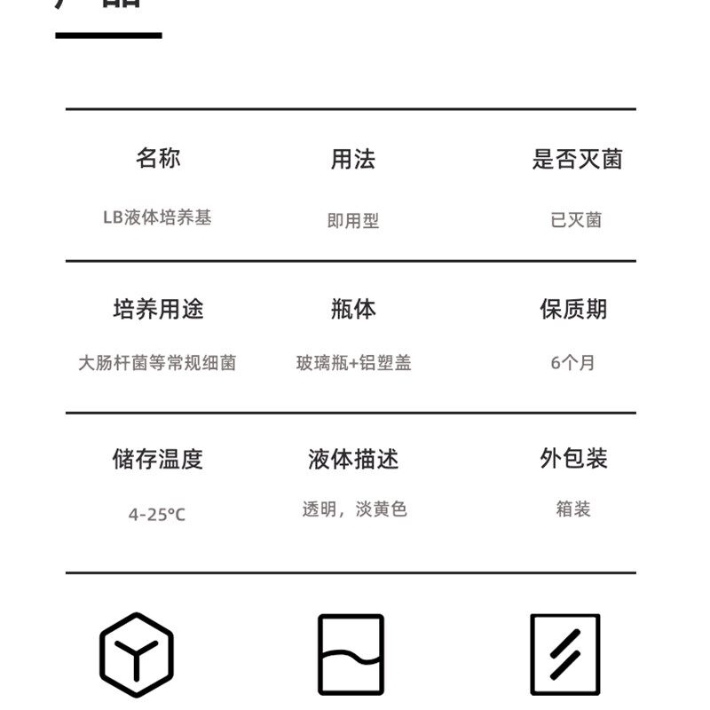 京保牌L液体培养基优选高品质原料即用型L肉汤培养基多仓