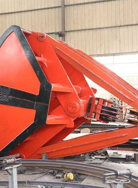 液压抓斗1立方2立方煤炭淤泥用电动抓斗贝壳式抓斗电动垃圾抓斗