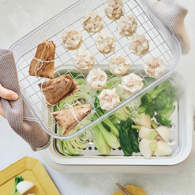 丽特料理锅(蒸盒+蒸网)