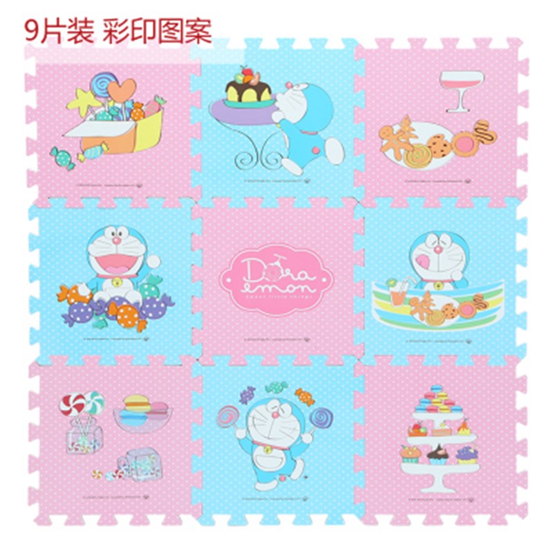 卡通樱桃小丸子儿童泡沫拼图地垫宝宝游戏爬行垫子环保无异味特惠