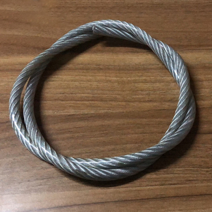 涂塑钢丝绳 白色包塑 大棚遮阳网晾衣绳