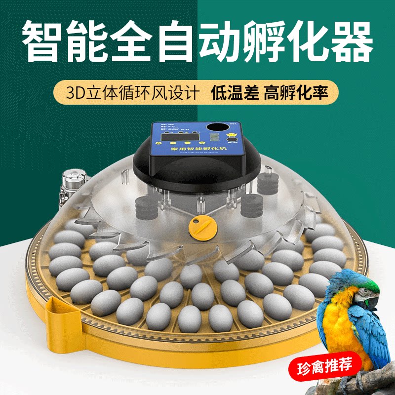 智能全自动孵化器孵蛋器小型型小飞碟芦丁鸡孵化孵化箱鸡蛋