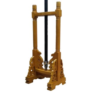 棍子架长枪十八般兵器方天画戟长矛双月红缨枪武术用品展示摆放架