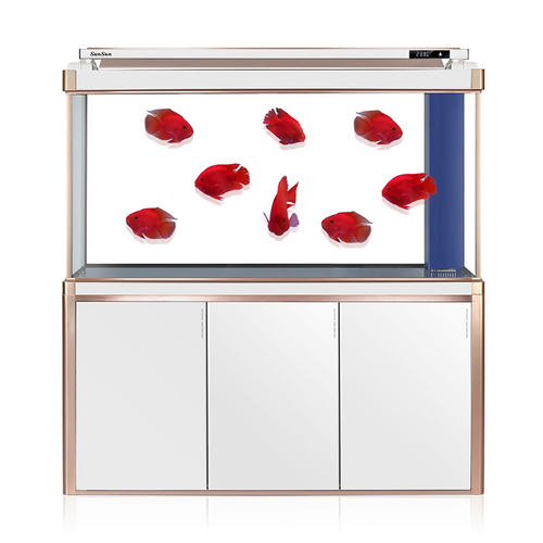 森森大大型落地超白鱼缸玻璃水族箱客厅生态缸底过滤家用缸免换水