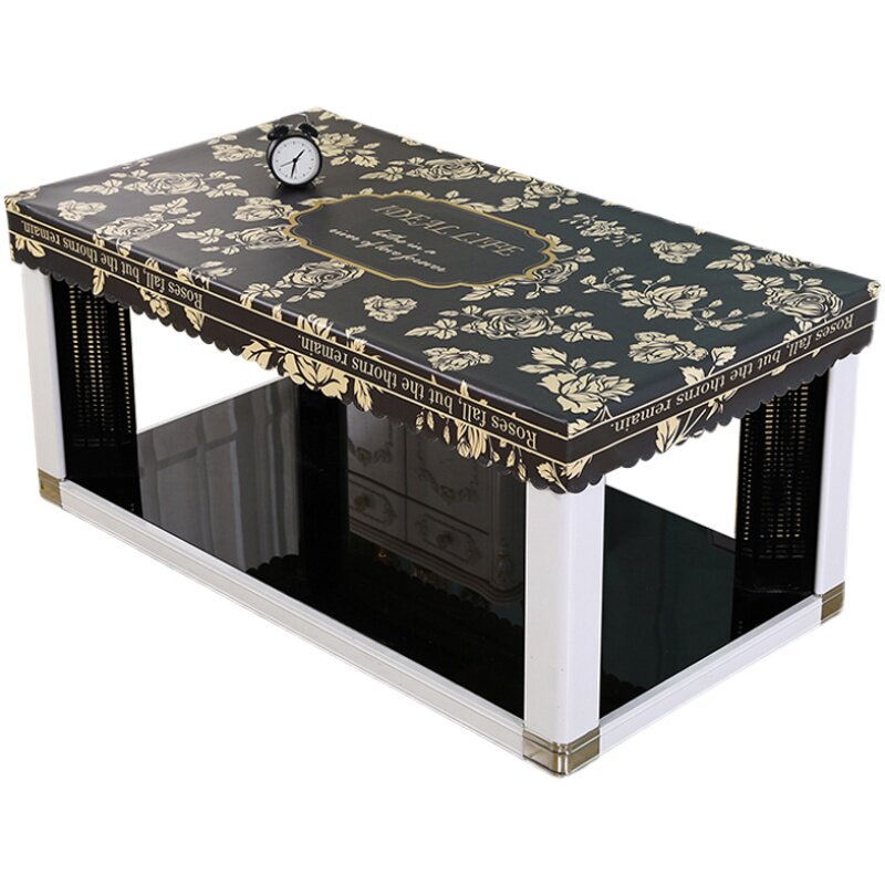 长方形烤火桌子罩套防水防油皮罩电炉罩桌布茶几取暖桌套防尘火罩,居家布艺,烤火罩,淘宝优惠券,粉丝福利购,淘宝优惠卷